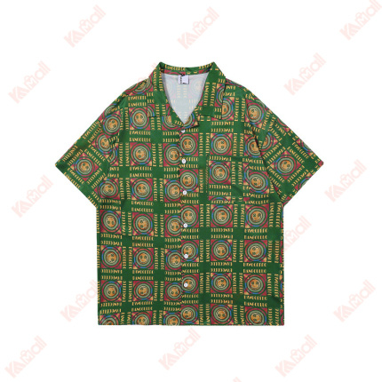 green casual shirts